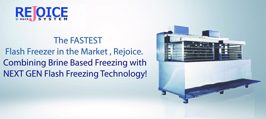 Rejoice flash freezer features