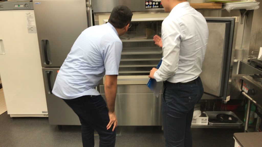 Flash Freeze Test at the showroom! Flash Freeze