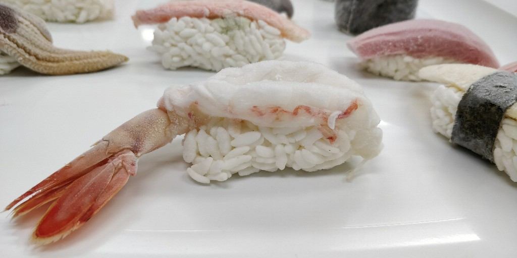 冷凍白蝦壽司