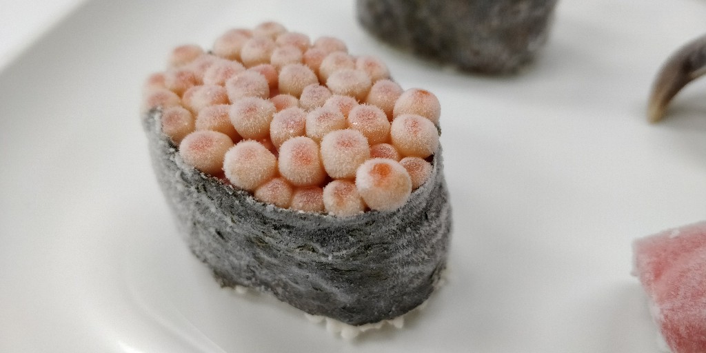 冷凍鮭魚卵壽司