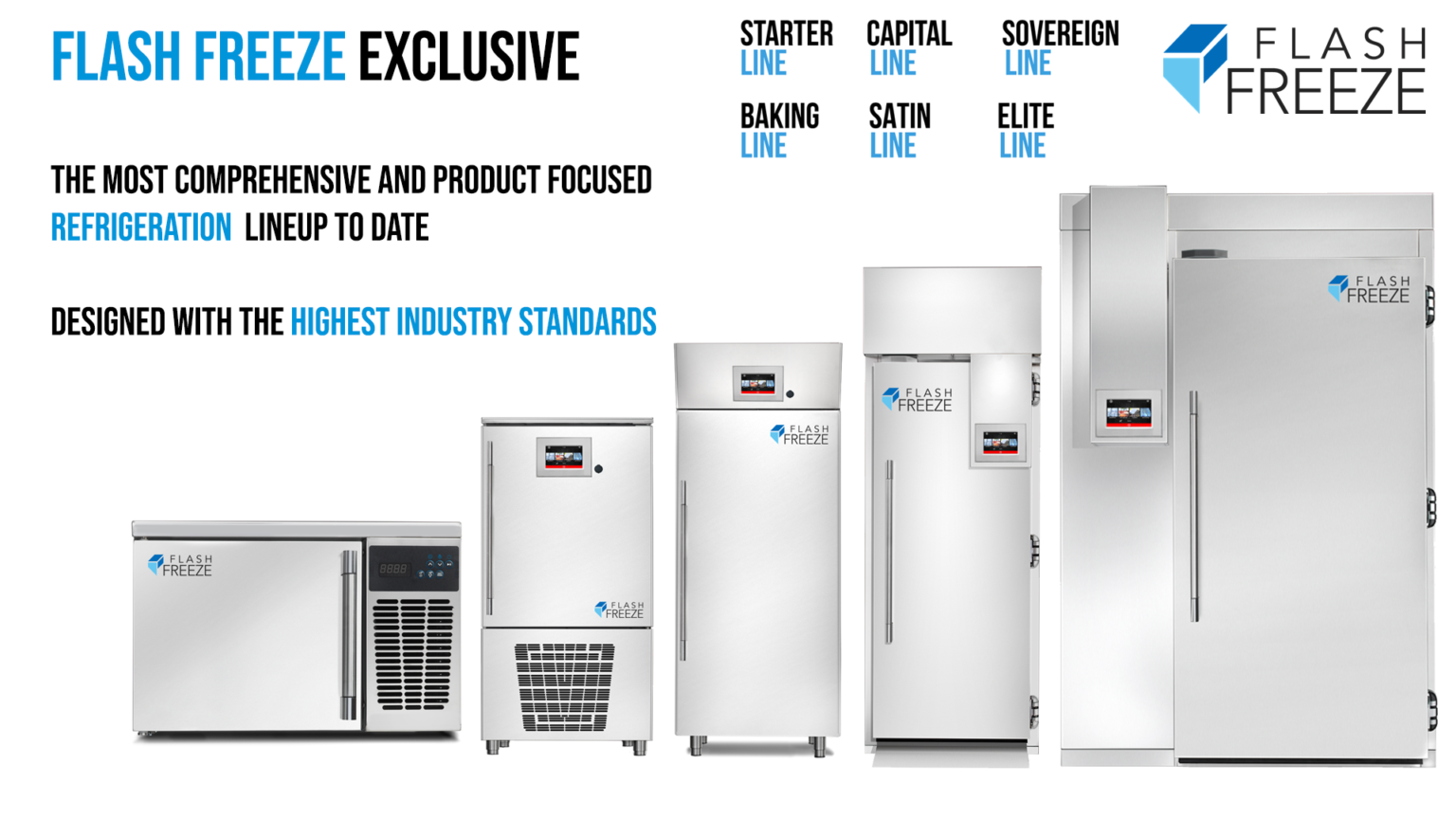 Blast Freezers for Home and Commercial Use Flash Freeze