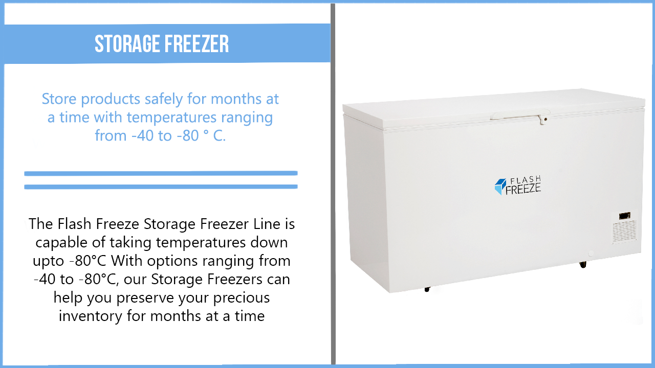 Storage Freezer Description