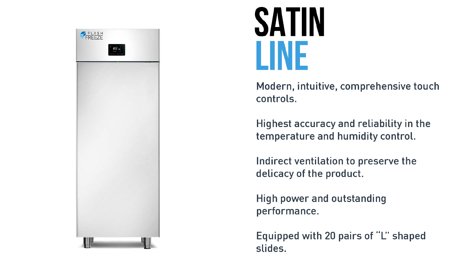 Satin Line Blast Chiller Blast Freezer