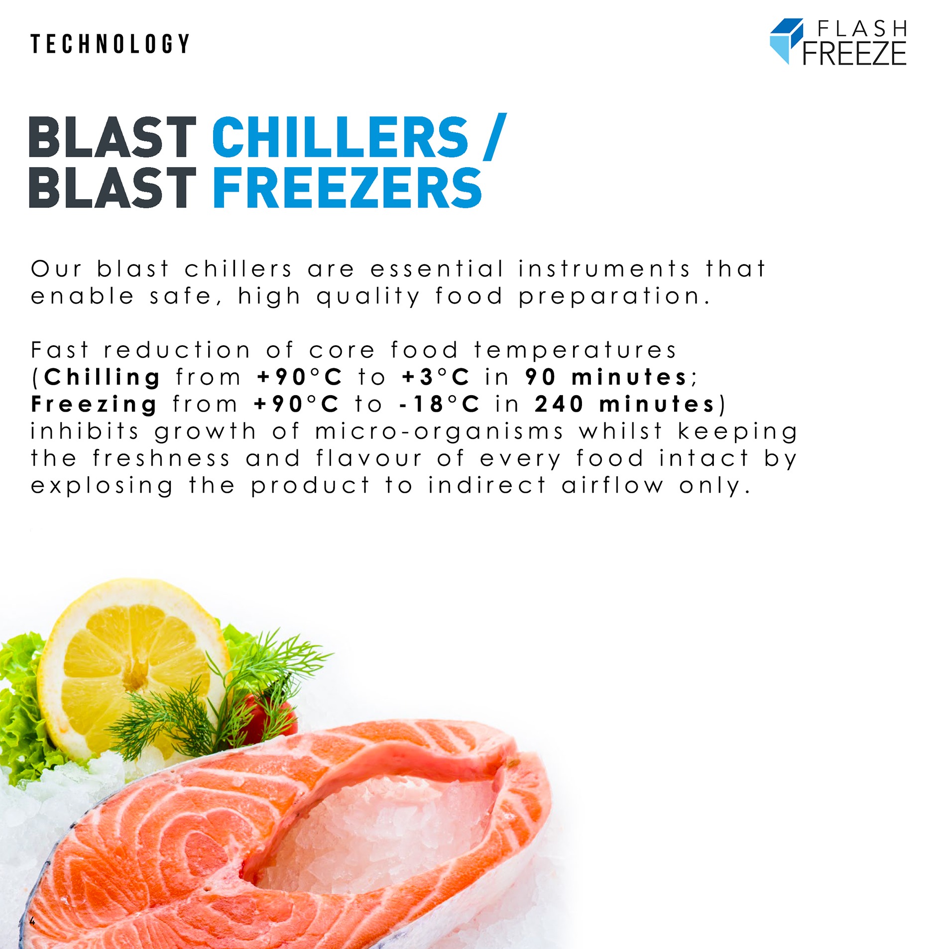 Blast Chiller Freezer Description