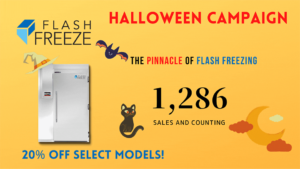 Blast Freezer Halloween Sale