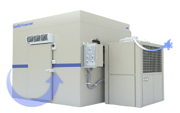 fast freezer machine